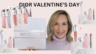GRWM VALENTINE'S LOOK using DIOR BEAUTY |  PLUS ALL 5 NEW! DIOR LIP GLOW DUOS