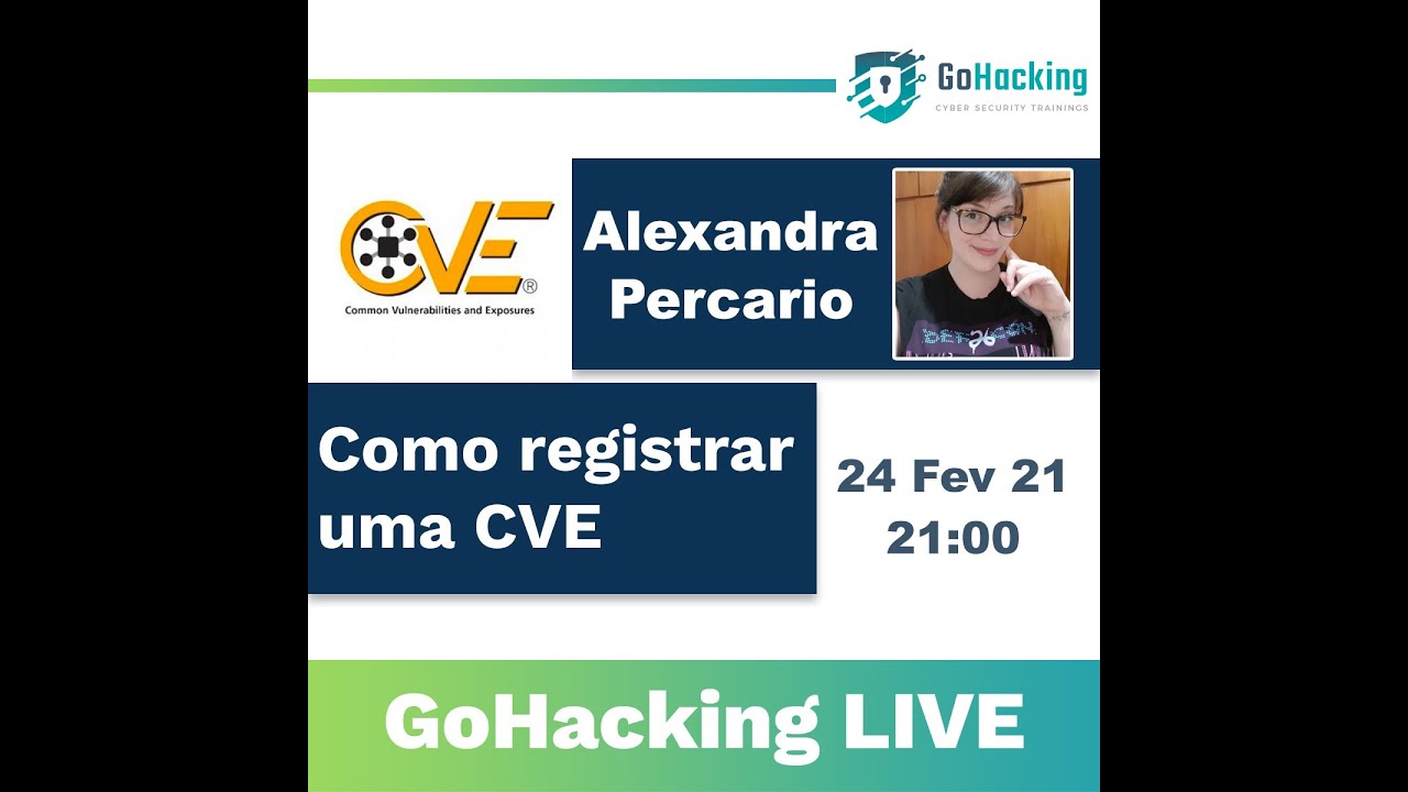 Como registrar uma CVE