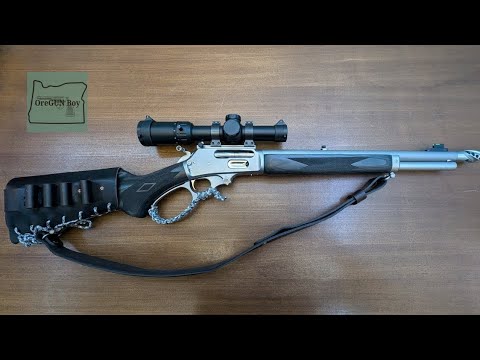 Accessorizing your Marlin 1895 Trapper, the right way (without taticool rails)