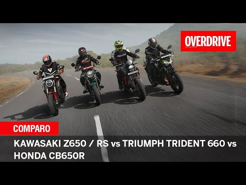 Is the Trident 660 really that much better than its rivals? - 650cc big boys compared! OVERDRIVE