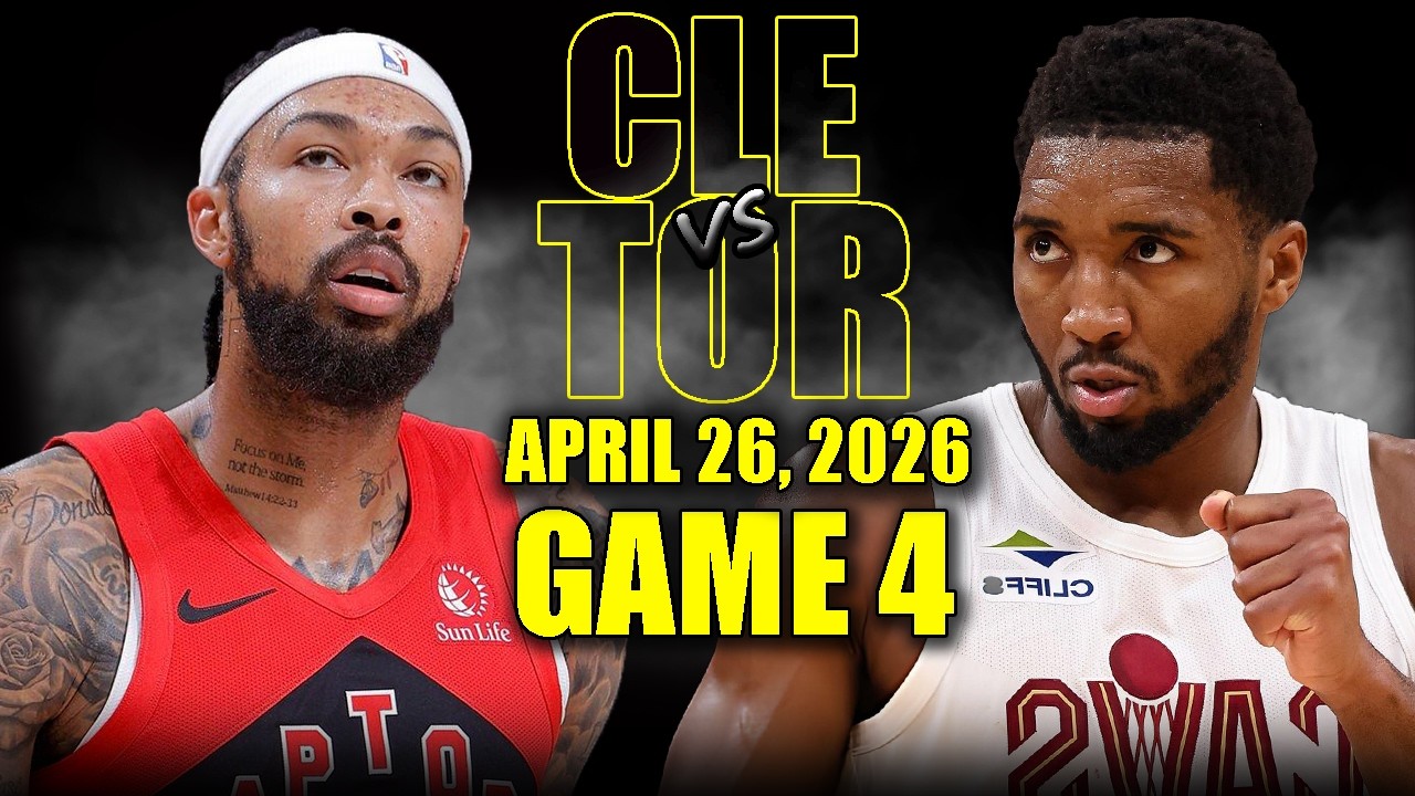 4월 27일 토론토 랩터스 VS 클리블랜드 캐벌리어스 농구하이라이트