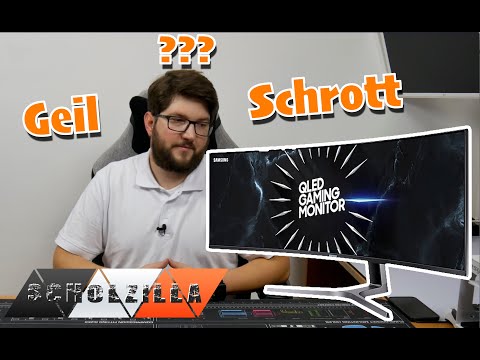 Zu breit oder genau richtig, der Samsung C49RG94, 49", 32:9, 120Hz, DQHD, HDR, QLED Gaming Monitor