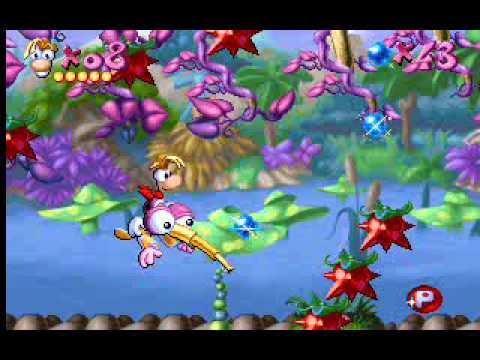 Rayman 1 moskito + Mr. Dark mix