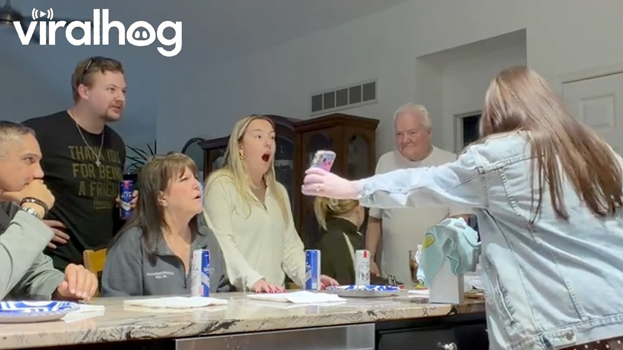 Surprise Twin Gender Reveal || ViralHog