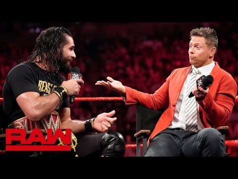 The Miz grills Seth Rollins on “Miz TV”: Raw, June 3, 2019