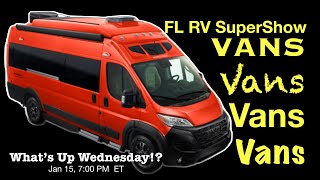 NEW CAMPER VANS First Impressions @ 2025 Florida RV SuperShow in Tampa