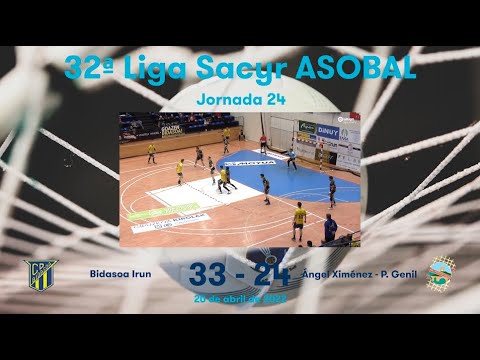 32ª Liga Sacyr ASOBAL J24: Bidasoa Irun - Ángel Ximénez - P. Genil 33-24