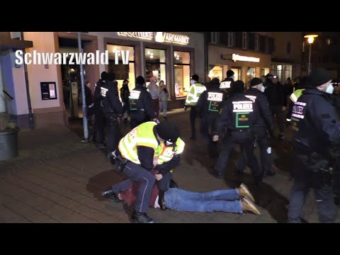 🚨🚔 Großes Polizeiaufgebot bei Maßnahme zur Identitätsfeststellung in Schopfheim [17.01.2022]