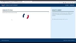 How to download your FAU unofficial transcript