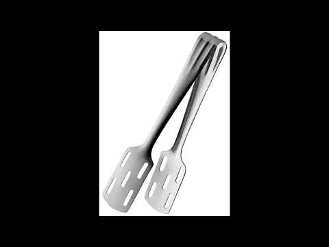 Stainless steel cake tong, glossy