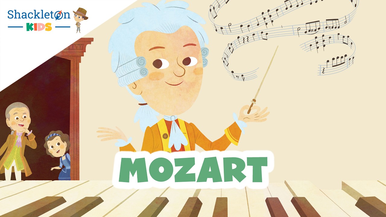 Amadeus Mozart | Biografía en cuento para niños | Shackleton Kids
