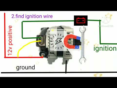 how to wire 3 pin  alternator🤔🤔🤔. step by step tutorial 💯💯💯💯💯💯