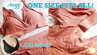 I Tried Sloggi One Size Fits All Bralette (and ZERO FEEL LACE!) \\ JQLeeJQ