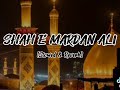 Shah e Mardan Ali❤ (Slowed & Reverb)