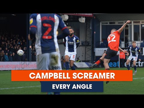 EVERY ANGLE | Allan Campbell's strike against West Brom! 🚀