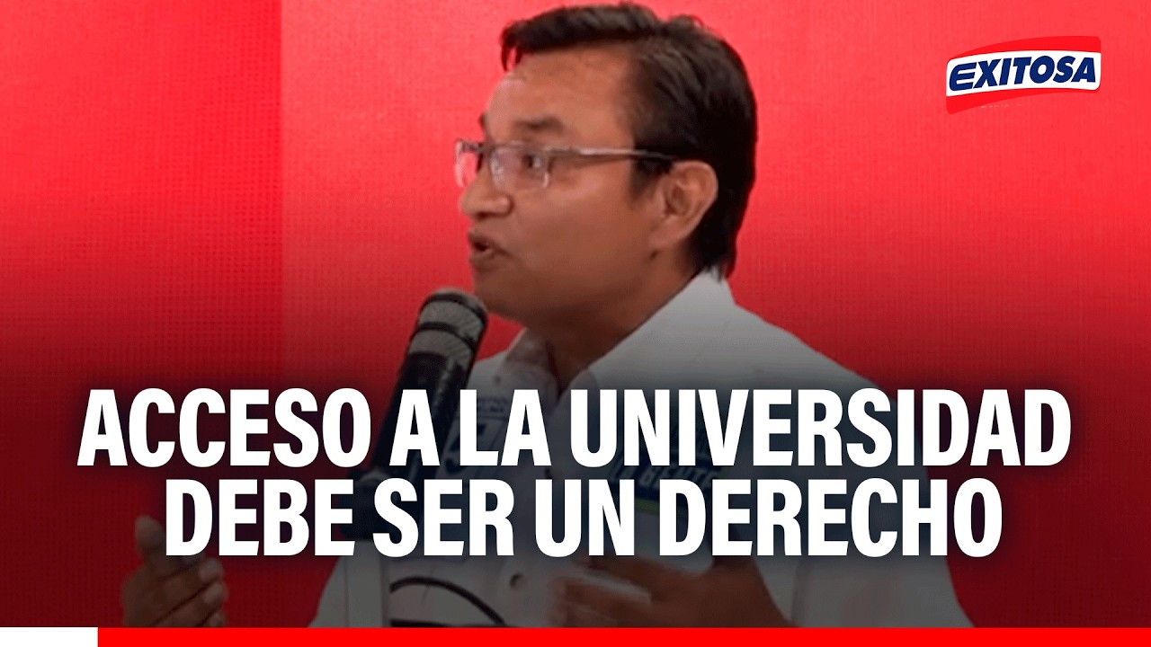 🔴🔵 “El estado debe gestionar una educación de calidad”, indica candidato Miguel Villalba