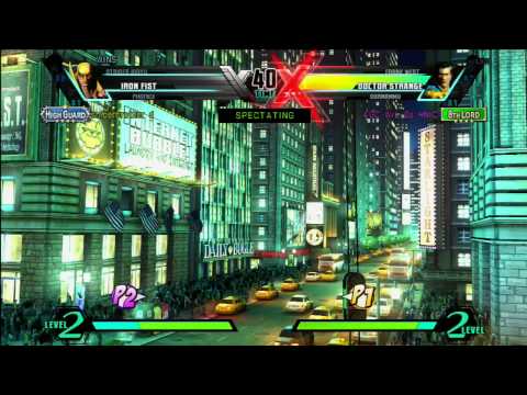 UMVC3 KO glitch with Dr. Strange(By Himself)