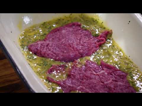 Milanesa Recipe Made with Verde Sirloin Steak - Every Day Beef with Lucia