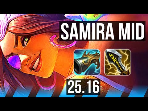 SAMIRA vs AURORA (MID) | 65% winrate | EUW Master | 25.16