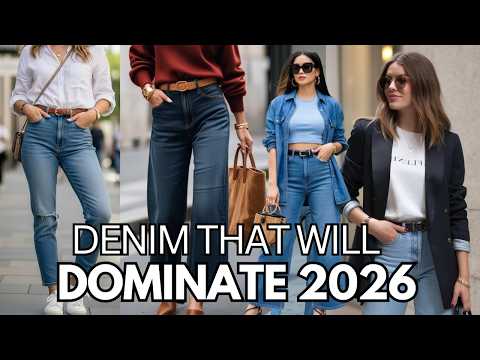 2026 DENIM FORCAST: The Jeans Everyone Is Switching To In 2026