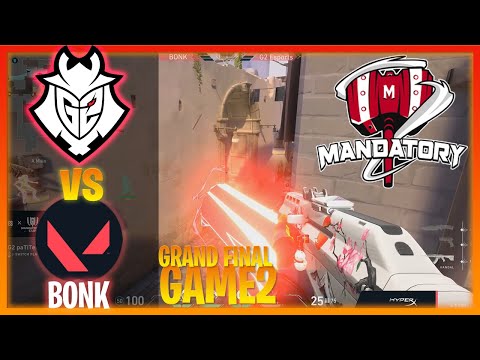 GRAND FINAL - G2 Esports vs Bonk HIGHLIGHTS - GAME 2 - IGNITION SERIES x MANDATORY.GG CUP
