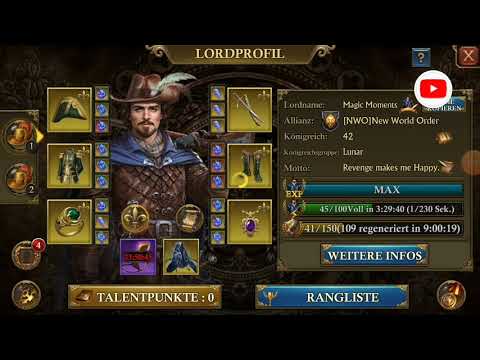- GoG - K42 New World - Rank 10 - lost 666m Power in Fights with c40's .