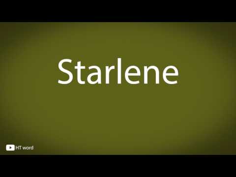 How to pronounce Starlene
