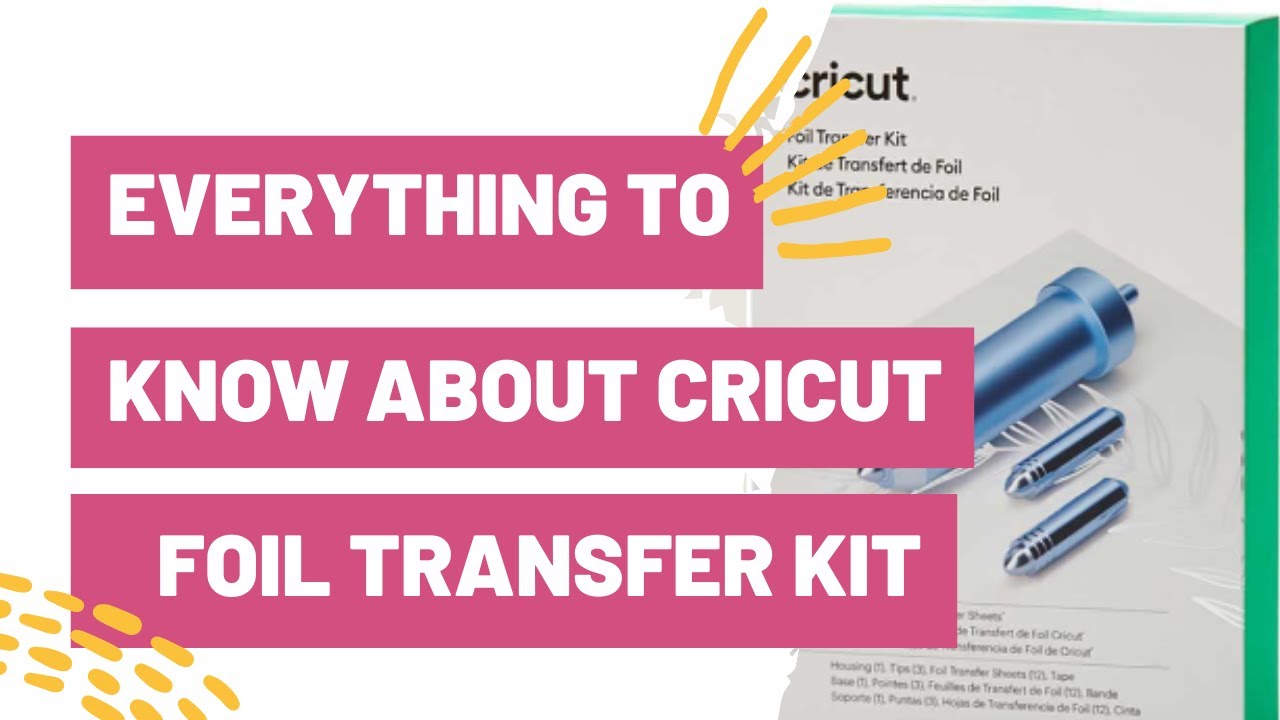 Everything You Need To Know About The Cricut Foil Transfer Kit + Training Makers Gonna Learn