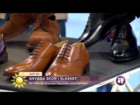Snygga skor i slasket - Nyhetsmorgon (TV4)