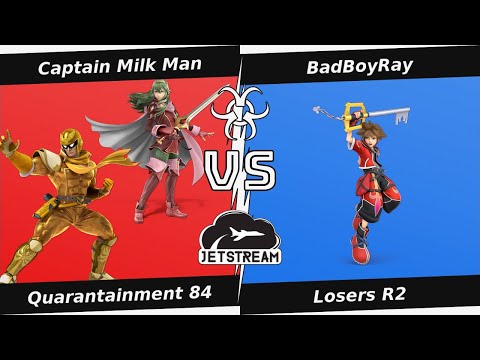 Quarantainment 84 Losers R2 - Captain Milk Man (Lucina, Cpt Falcon) Vs BadBoyRay (Sora) - SSBU
