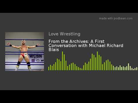 From the Archives: A First Conversation with Michael Richard Blais
