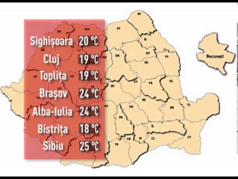 PROGNOZA METEO, JOI (2013 10 10)