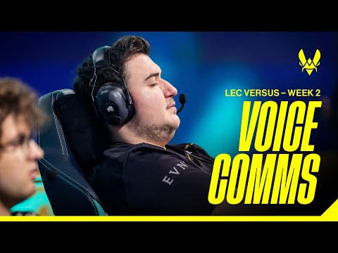 WE'RE WASHED (except on Zoe) | Team Vitality LEC Versus Voice Comms Week 2
