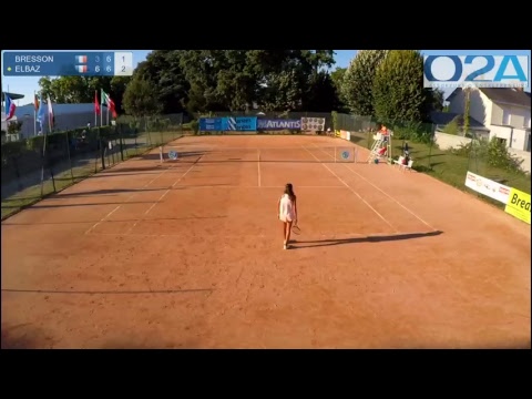 BRESSON Alice (FRA) VS ELBAZ Eva (FRA) - Court Central