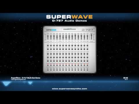 SuperWave D-727 Audio Demos