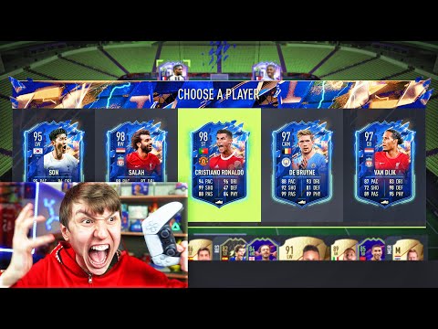 199 RATED FULL TEAM OF THE SEASON FUT DRAFT!! - FIFA 22