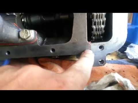 Installing oil pan gasket in 1967 mustang 200 6cyl