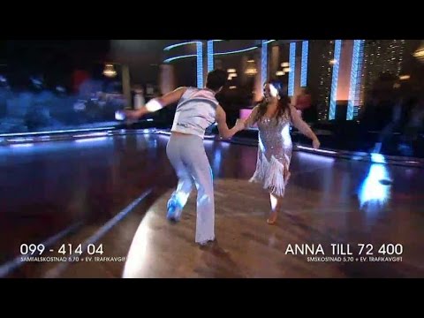 Anna Book och David Watson - jive - Let’s Dance (TV4)