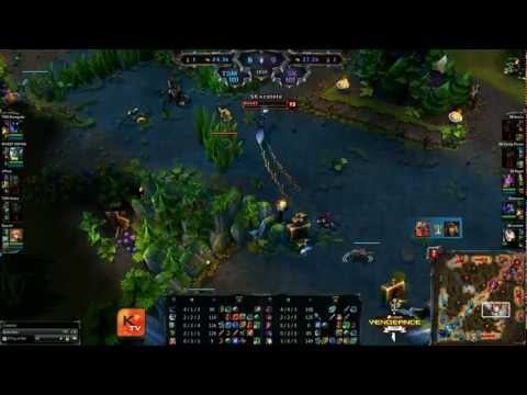 [LOL] SK-Gaming vs TeamSolomid map 1 quarter final- Corsair Vengeance Cup