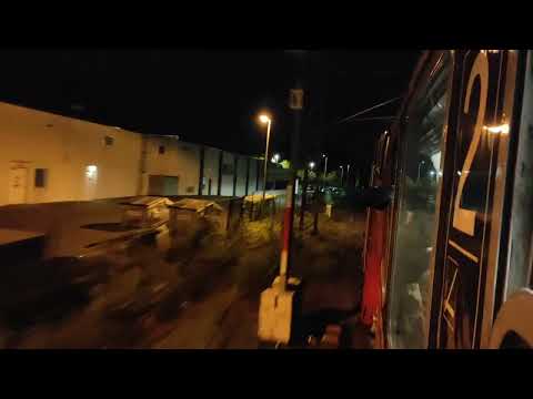 Ausfahrt von Soest mit dem Tri n-Wagen Sonderzug sogar mit Pfeife bei der Abfahrt Video vom 6.11.22