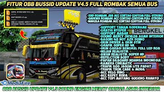 Download lagu UPDATE OBB BUSSID V4.5 TERBARU!!! SPESIAL NPC PEJALAN KAKI - SOUND MERCY OH1626 INTERIOR ASMR mp3