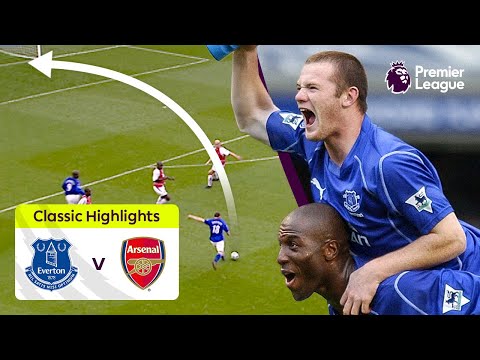 Introducing Wayne Rooney! Full highlights from THAT Everton vs Arsenal match