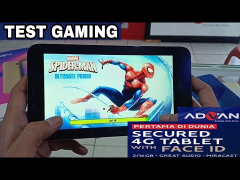Tablet Advan I7U Test Gaming