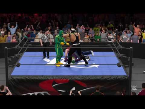 WWE 2K16 Kick-Ass and Casey Jones vs Bane and Joker ( TagTeam Tournament ) part 5