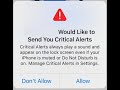 New Apple Critical Alert Sound IPhone IPad Apple Watch