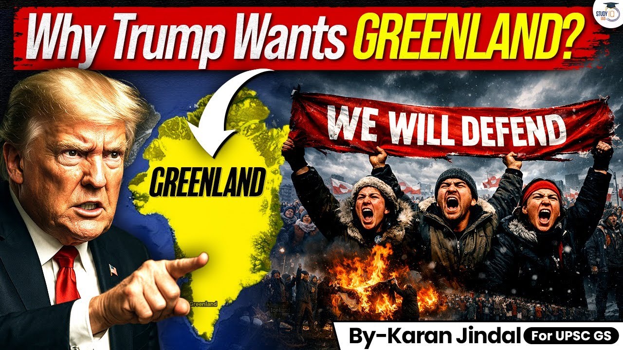 After Venezuela, Why Trump's Next Target is Greenland ? | Trump vs NATO | StudyIQ IAS