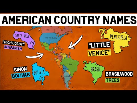 How Every Country in the Americas Got Their Names