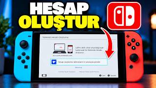 Nintendo Hesabı Nasıl OLUŞTURULUR | Nintendo'ya Üye Olma ve Kaydolma