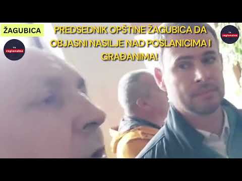 Predsednik opštine Žagubica sa privatnim obezbeđenjem tukao građane i Narodne poslanike!