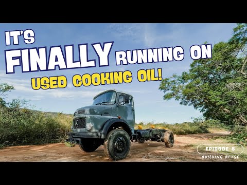 Our FUTURE CAMPER is running on WASTE OIL! | Building Betsy - EPISODE 8 | DIY Camper Build